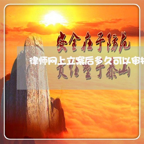 律师为什么不能网络立案